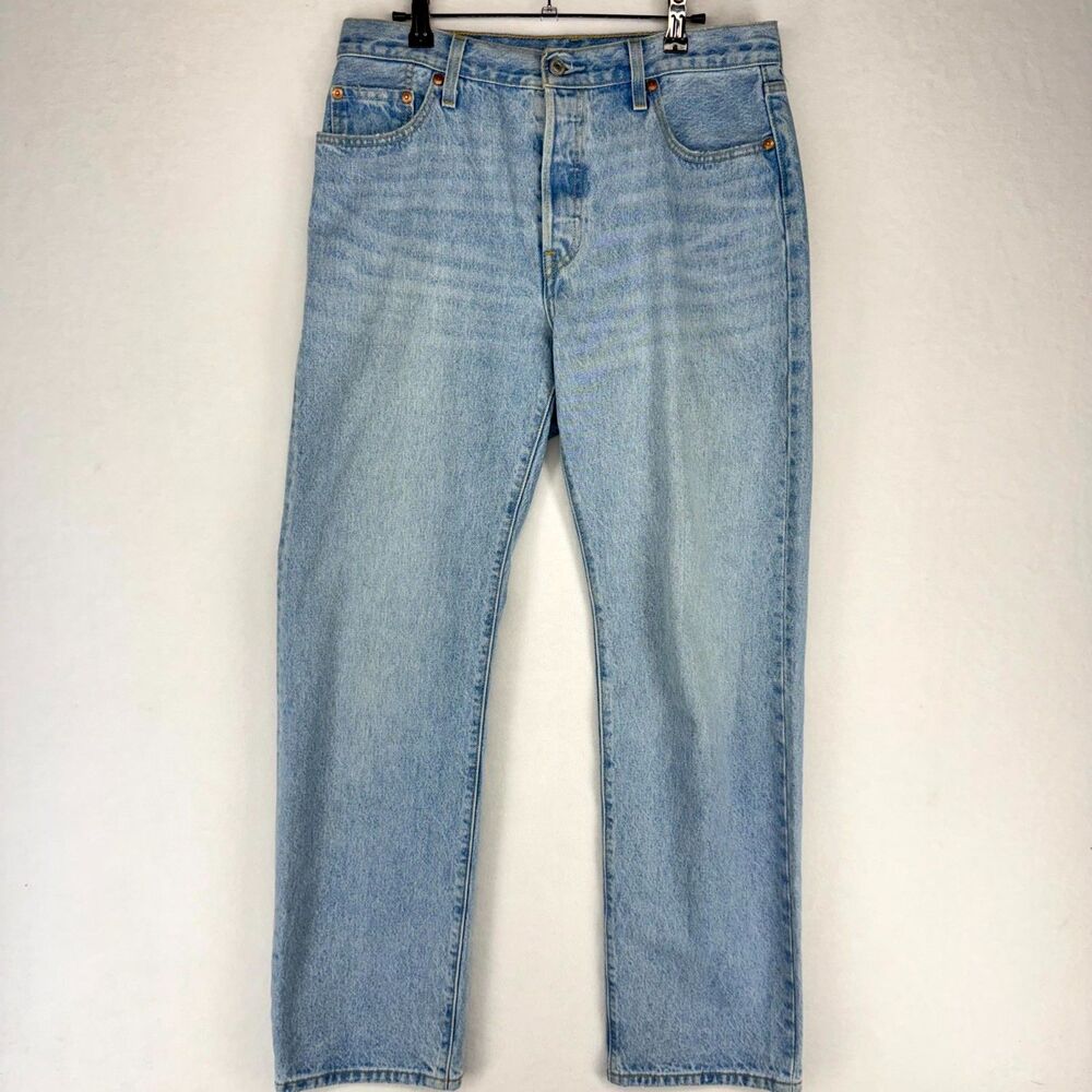 Levi Strauss & Co. Mens Denim Jeans Lot 501 xx Big E Button Front Size 29x32‎